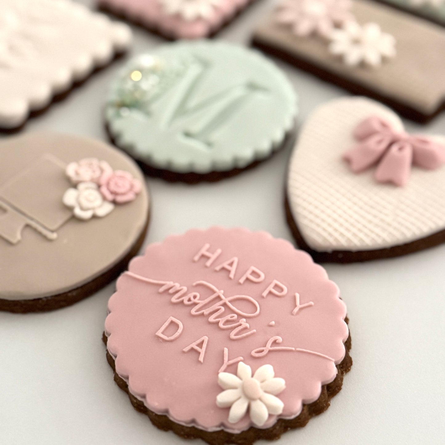 Mother's Day Gift Box - cupcakes, macarons, chocsicles and sugar cookie