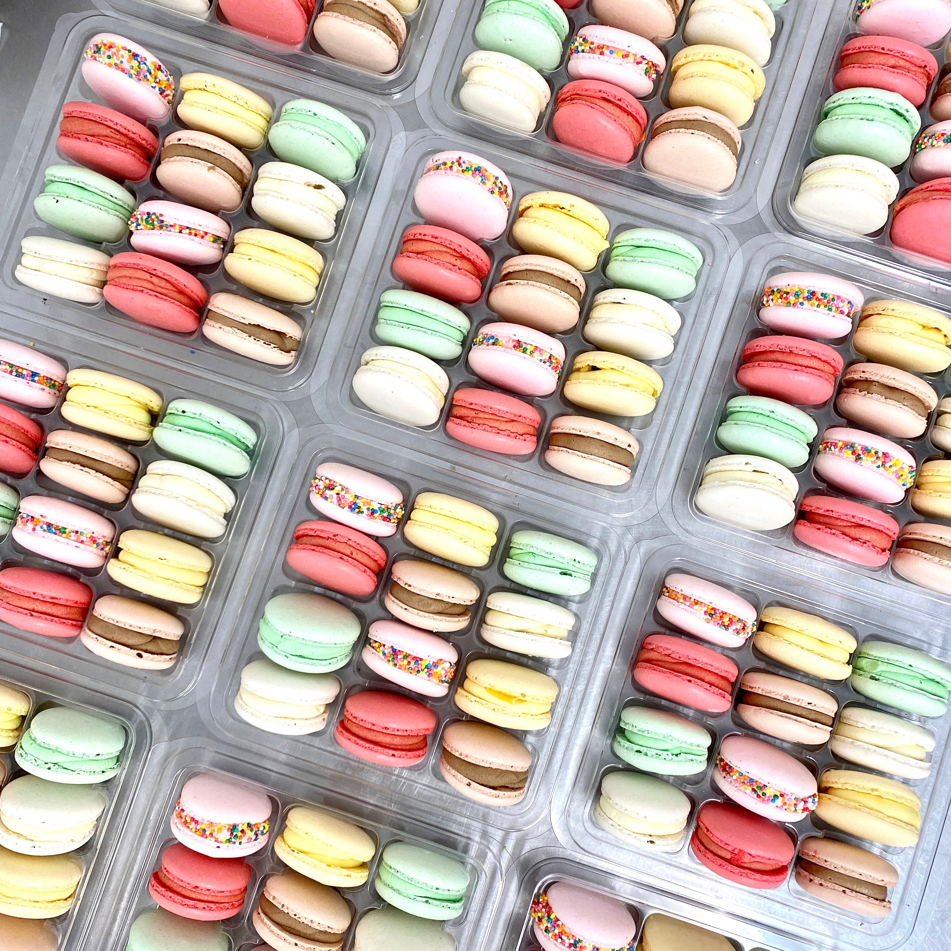 Christmas Macarons - Dairy and Gluten free