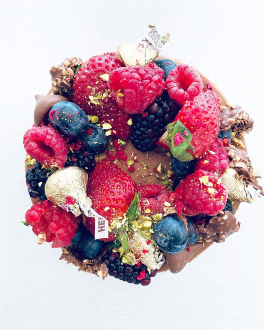 Christmas Mini Berry Cake  (Vegan & Gluten Free Options Available too)