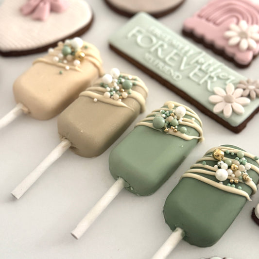 Mother's Day Mini Chocsicles - Greens