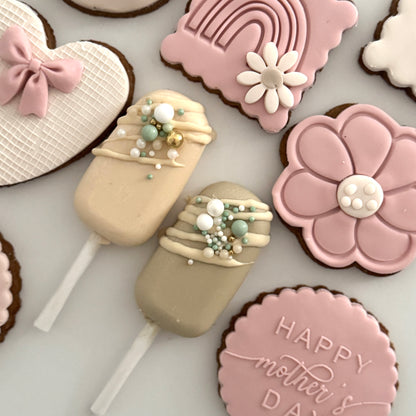 Mother's Day Mini Chocsicles - Greens