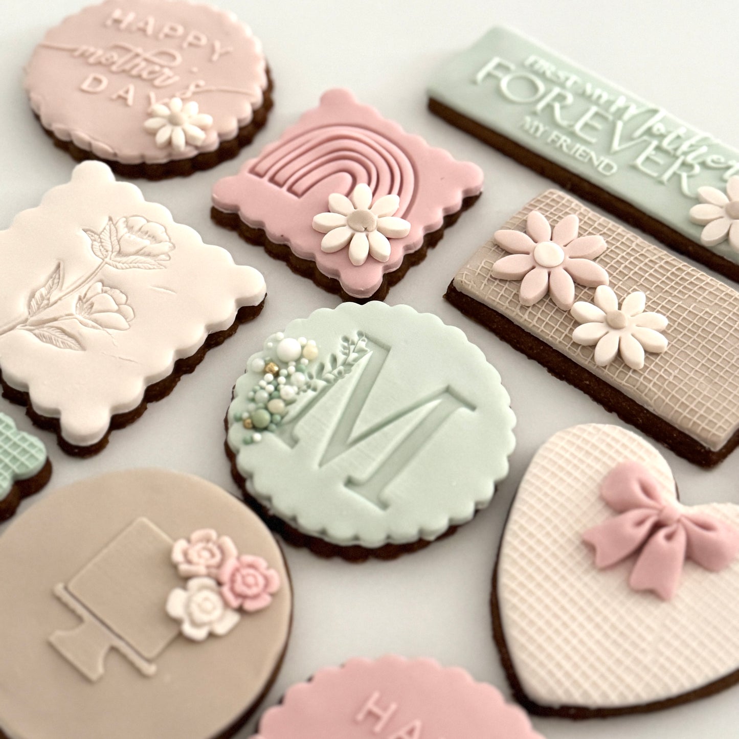 Mother's Day Gift Box - cupcakes, macarons, chocsicles and sugar cookie