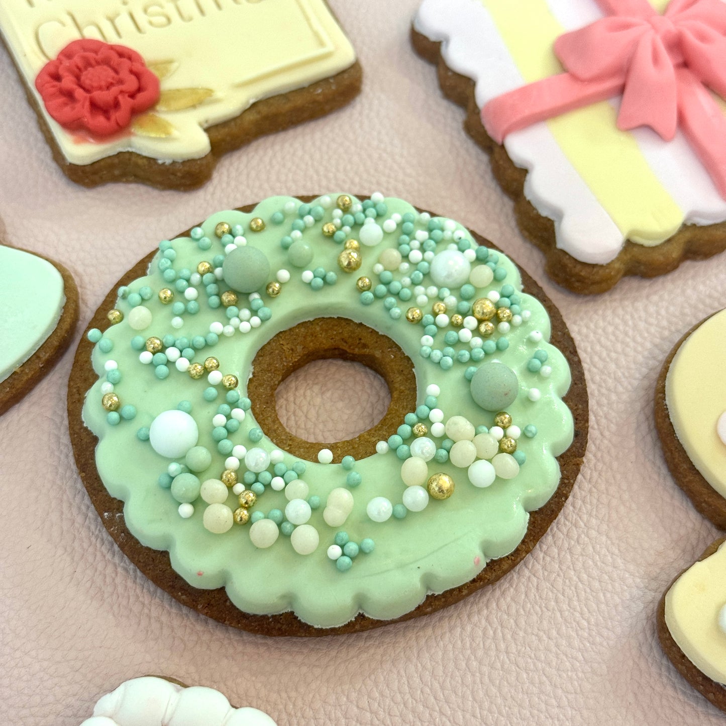 Christmas cookie - Wreath