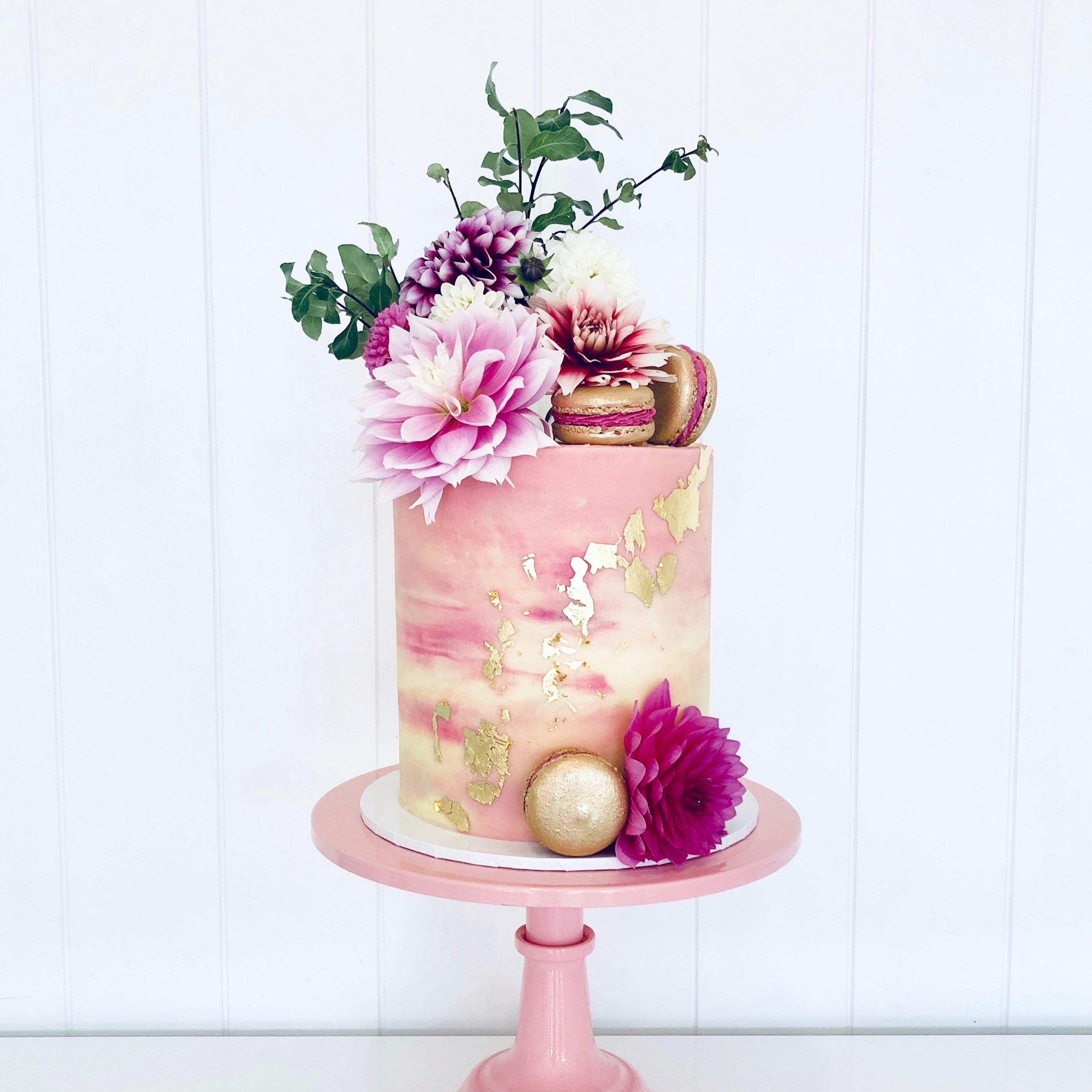 Water colour Floral Cake