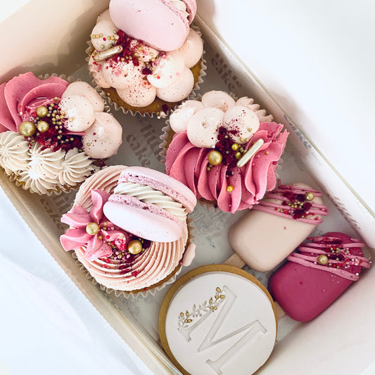 Mother's Day Gift Box - cupcakes, chocsicles & Cookie